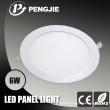 Melhor Preço 6W Thin LED Light Panel (Round)